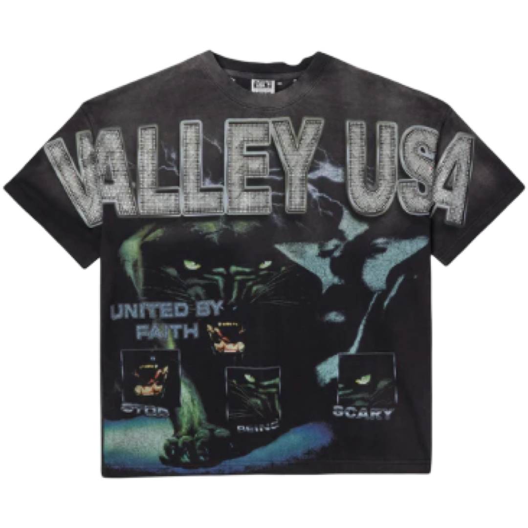 Vale "Stop Being Scary" Bling Tee (Black)