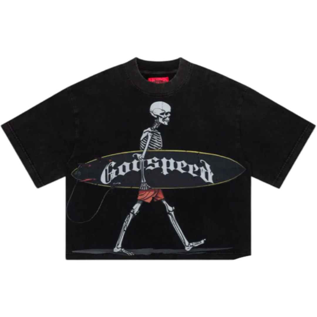 GodSpeed 'Surf’ Tee (Black)
