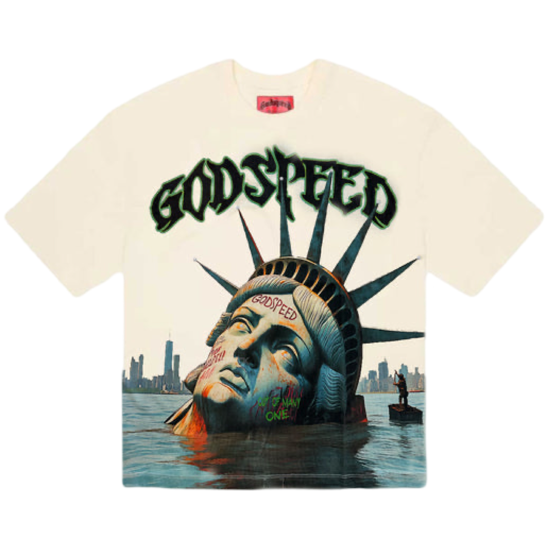 GodSpeed 'Sunken Liberty’ Tee (Cream)