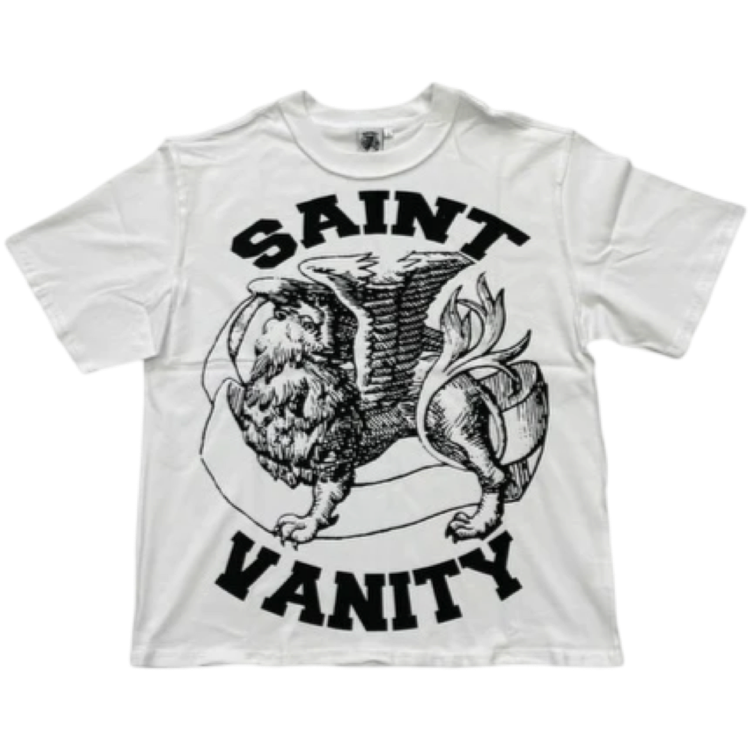 Saint Vanity Griffin Tee (White/Black)