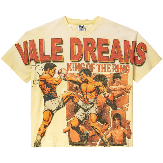 Vale ‘King of the Ring’ Tee (Yellow)