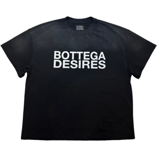 Bottega Desires ‘Souvenir' Tee (Washed Black)