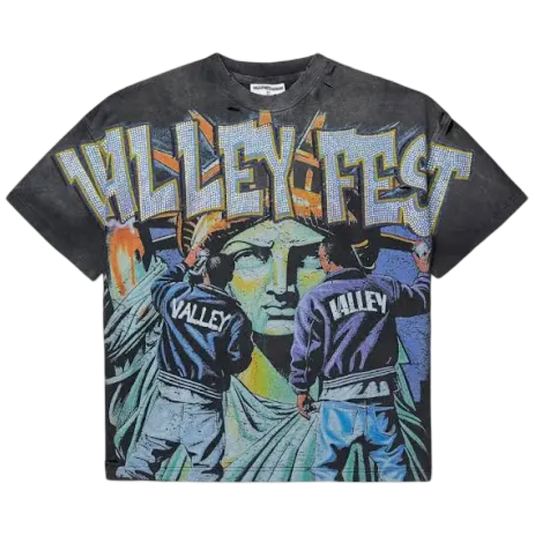 Vale Graffiti Bling Tee (Black)