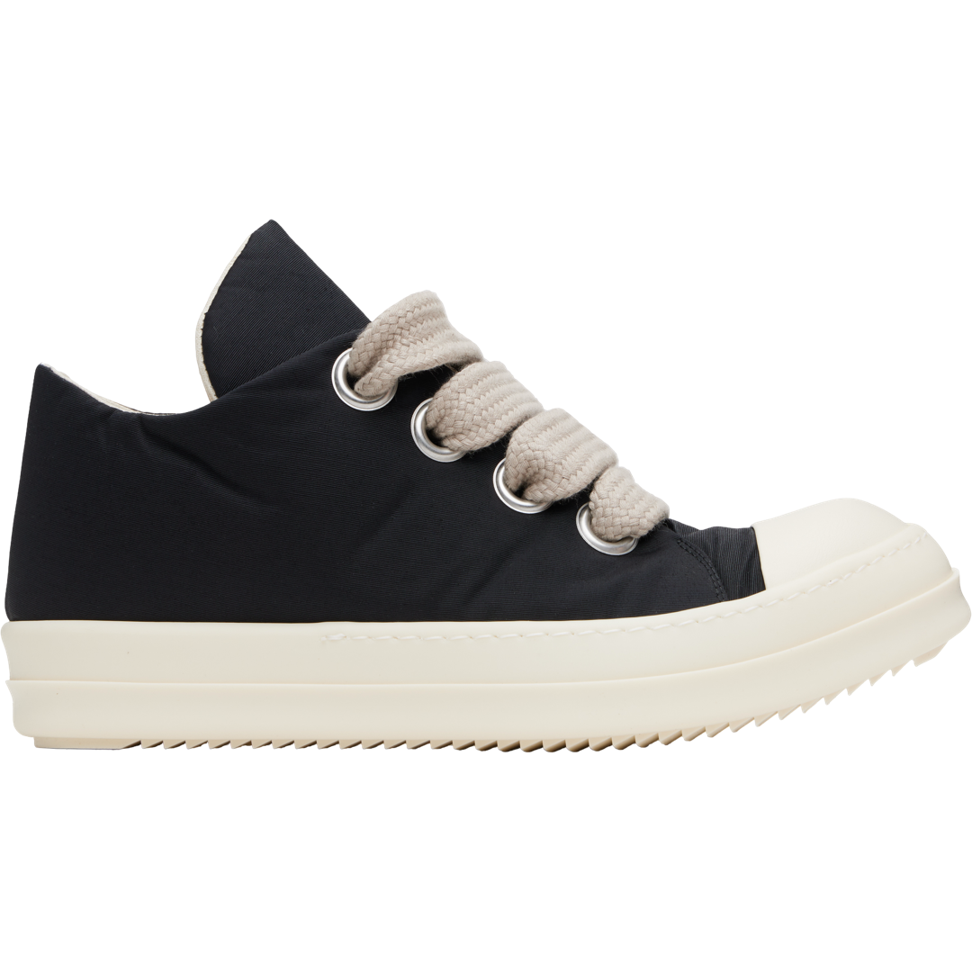 Rick Owens Jumbo Lace Puffer Low (Black/Milk)