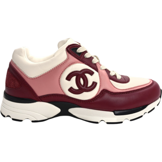 Chanel Low Top Trainer (Red/Pink)