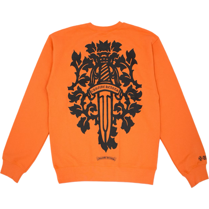 Chrome Hearts Vine Dagger Crewneck (Orange)
