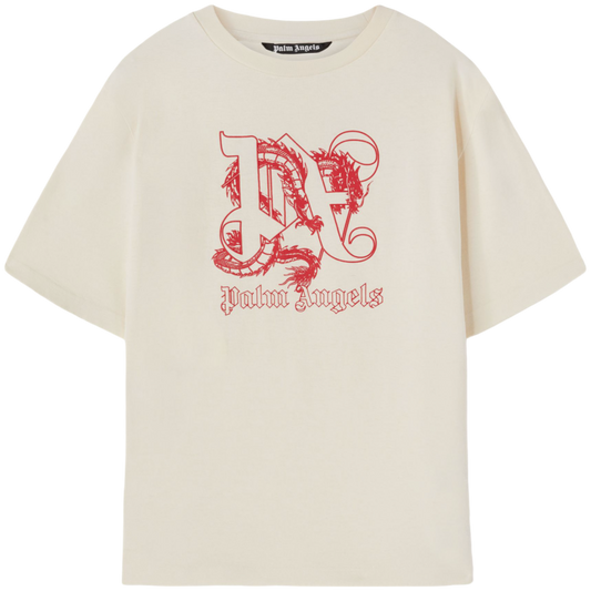 Palm Angels Lunar Dargo Tee (Cream)