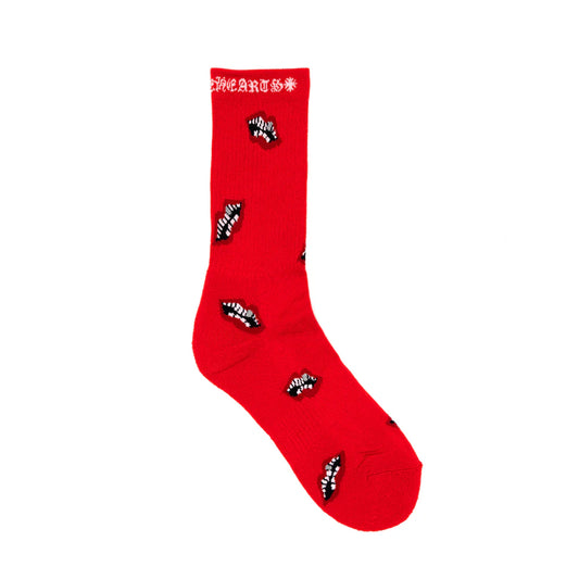 Chrome Hearts Socks "Red"