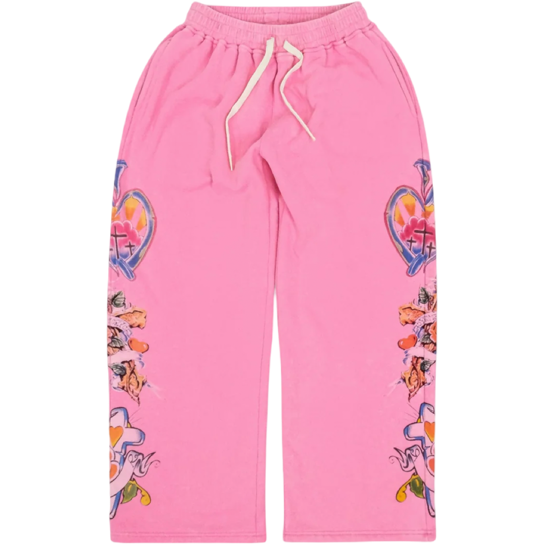 Righteous "Risen King" Sweatpants (Pink)
