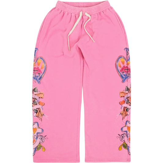 Righteous "Risen King" Sweatpants (Pink)