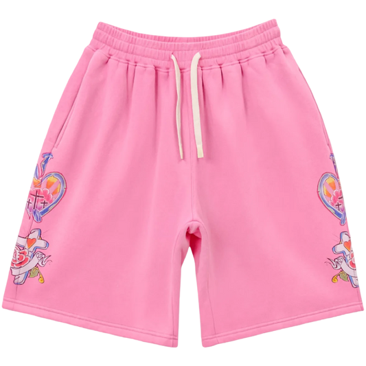 Righteous "Risen King" Shorts (Pink)