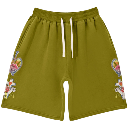 Righteous "Risen King" Shorts (Green)