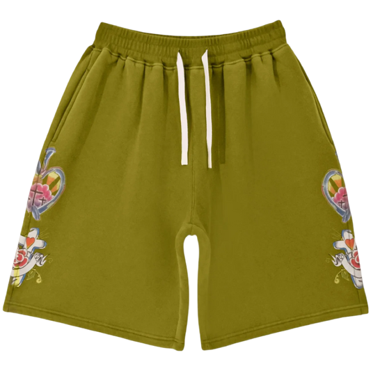 Righteous "Risen King" Shorts (Green)