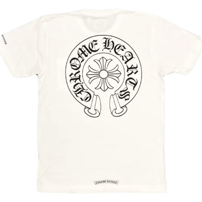 Chrome Hearts Scroll Pocket Tee (White/Black)