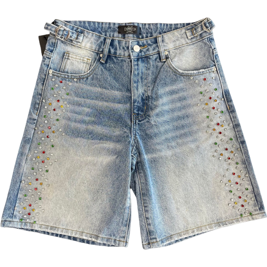 HMDD Crystal Jean Short (Lightwash)
