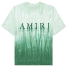 Amiri Dip Dye MA Logo T-Shirt "Green"