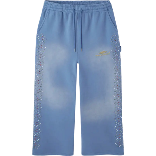HMDD Crystal Sweatpants (Light Blue)