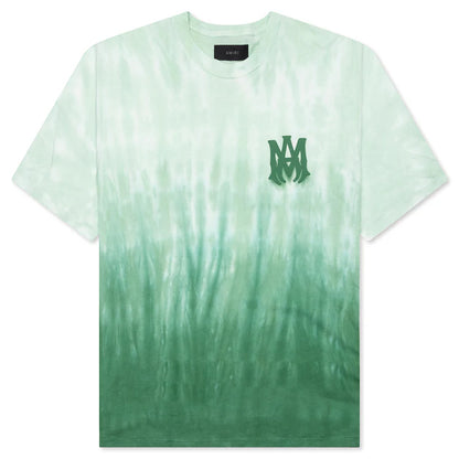 Amiri Dip Dye MA Logo T-Shirt "Green"