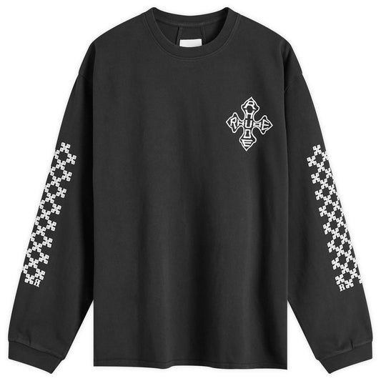 Rhude Cross Long-Sleeve Tee