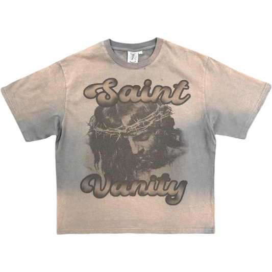 Saint Vanity ‘Jesus’ Tee (All Brown)