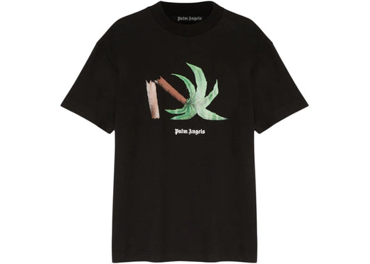 Palm Angels Broken Palm T-Shirt "Black/Green"