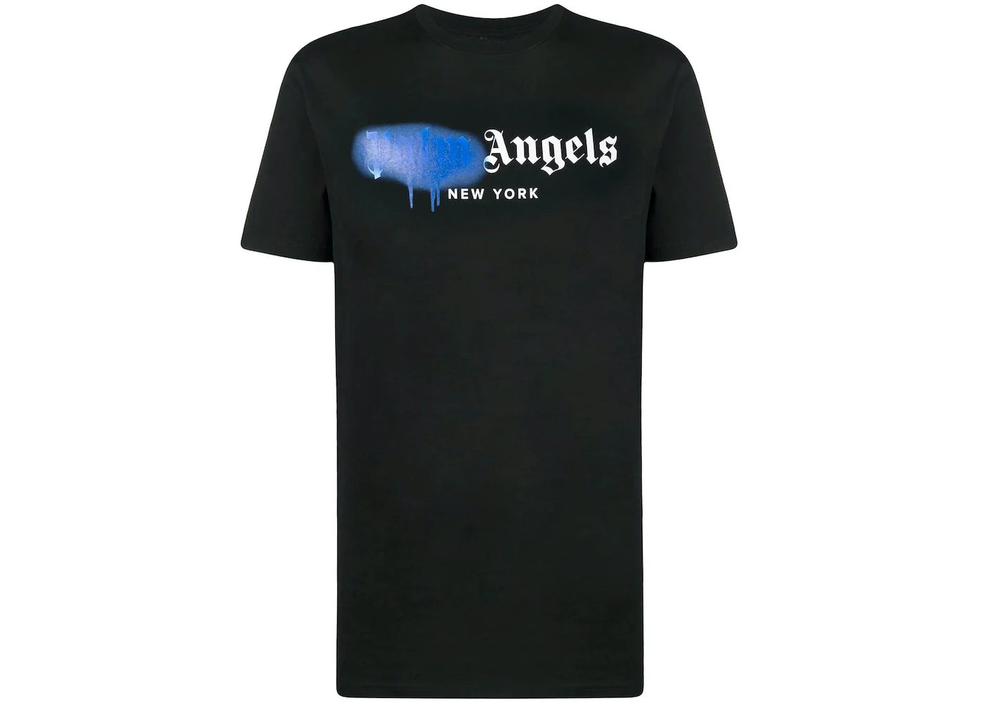 Palm Angels New York Sprayed Logo T-shirt "Black"