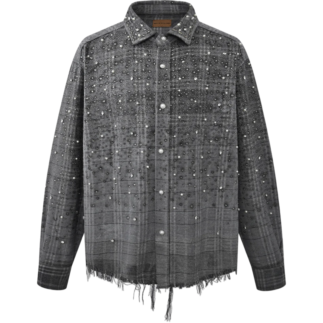 Birth of Royal Child ‘20K Diamond Pearl’ Flannel (Grey)