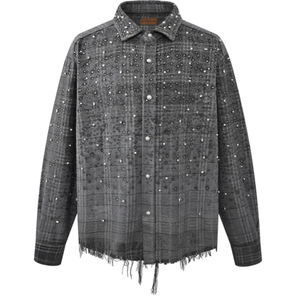 Birth of Royal Child ‘20K Diamond Pearl’ Flannel (Grey)