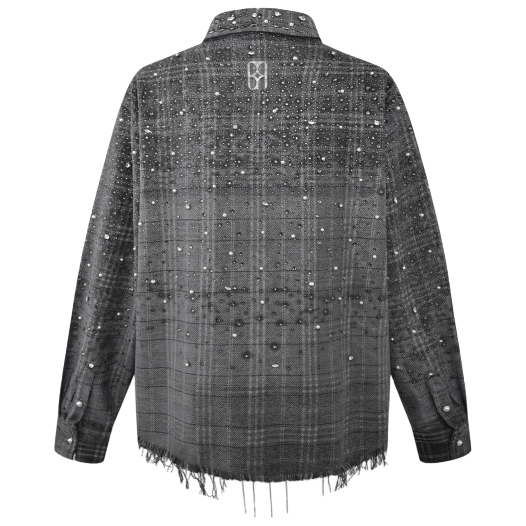 Birth of Royal Child ‘20K Diamond Pearl’ Flannel (Grey)