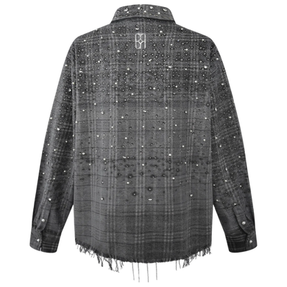 Birth of Royal Child ‘20K Diamond Pearl’ Flannel (Grey)