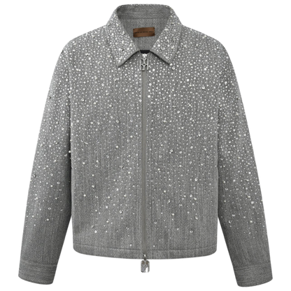 Birth of Royal Child ‘20K Diamond’ Zip Up Jacket (Grey)