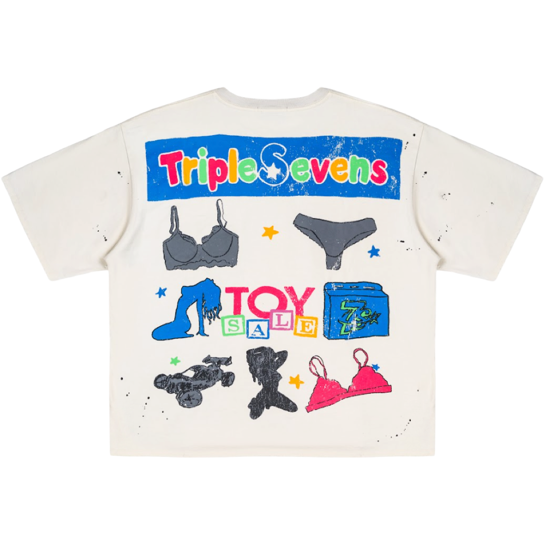 Triple Seven’s ‘Sex R Us’ Tee (Cream)