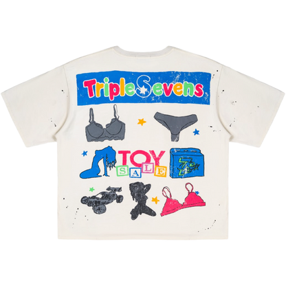 Triple Seven’s ‘Sex R Us’ Tee (Cream)