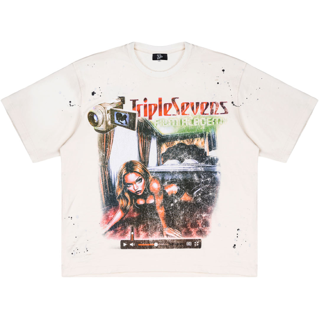 Triple Sevens ‘Film’ Tee (White)