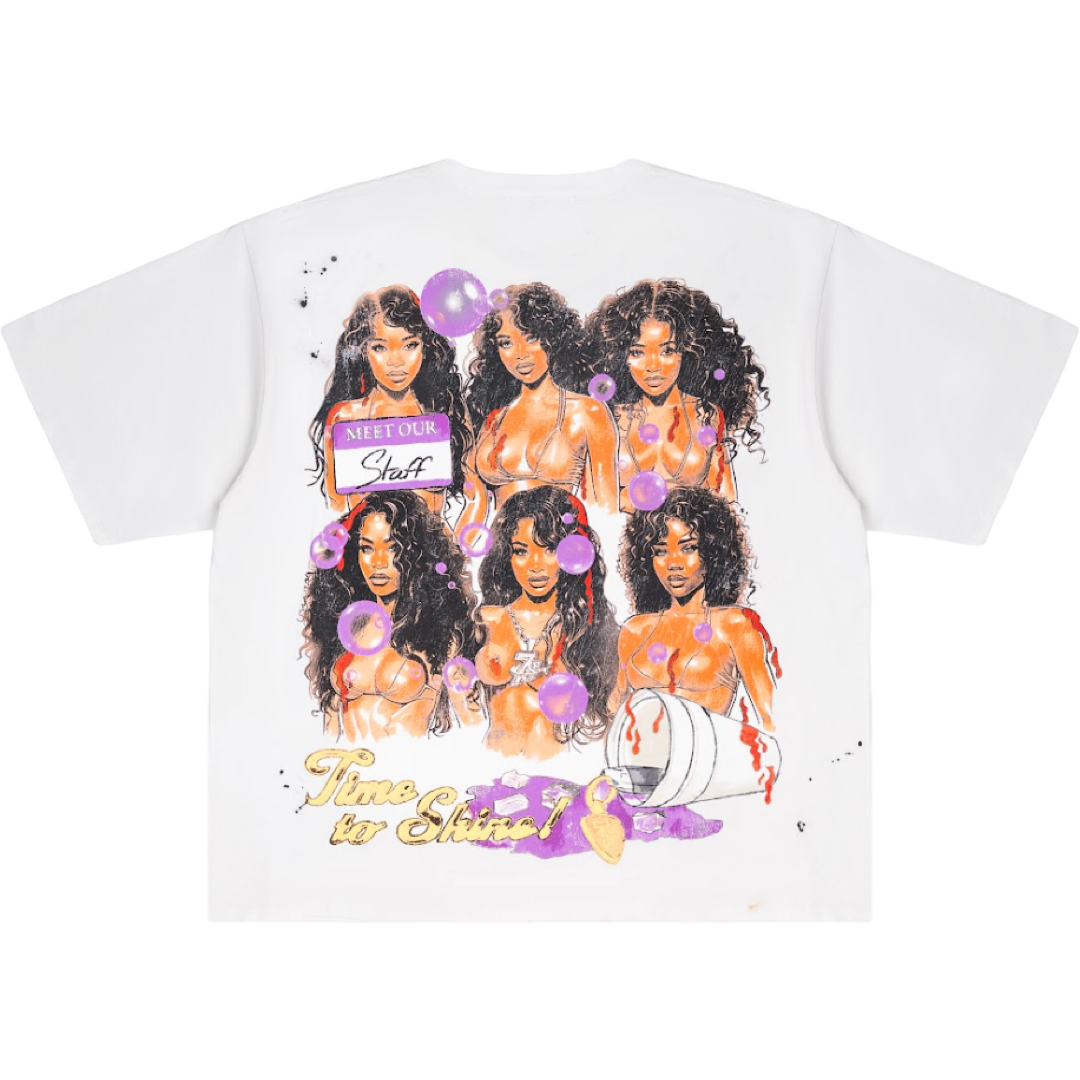 Triple Seven’s ‘Wash n Go’ Tee (Cream)