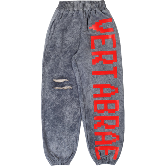 Vertabrae Sweatpants (Grey/Red)