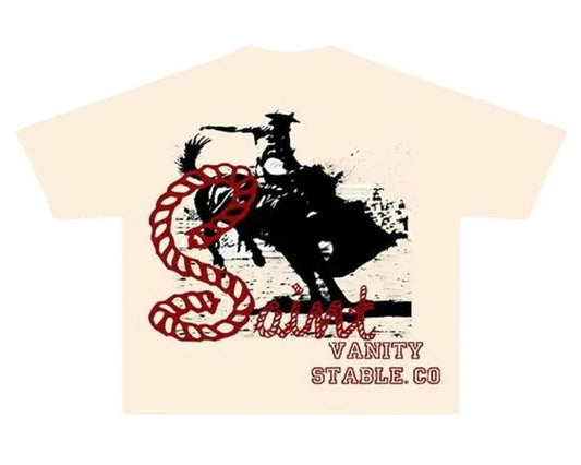 Saint Vanity Stable Co Tee (Cream)