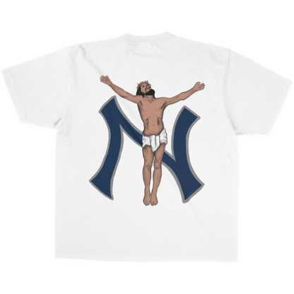 Righteous “Jesus NY” Tee (White)