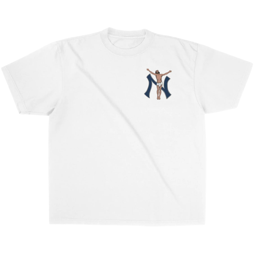 Righteous “Jesus NY” Tee (White)