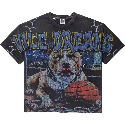 Vale “Guard Dog” Tee (Washed Black)