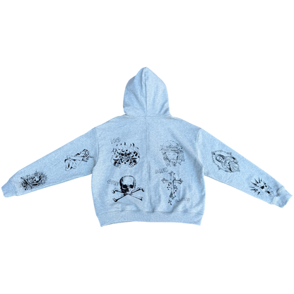 N.O.D.A  Grey Hoodie/Jogger Set