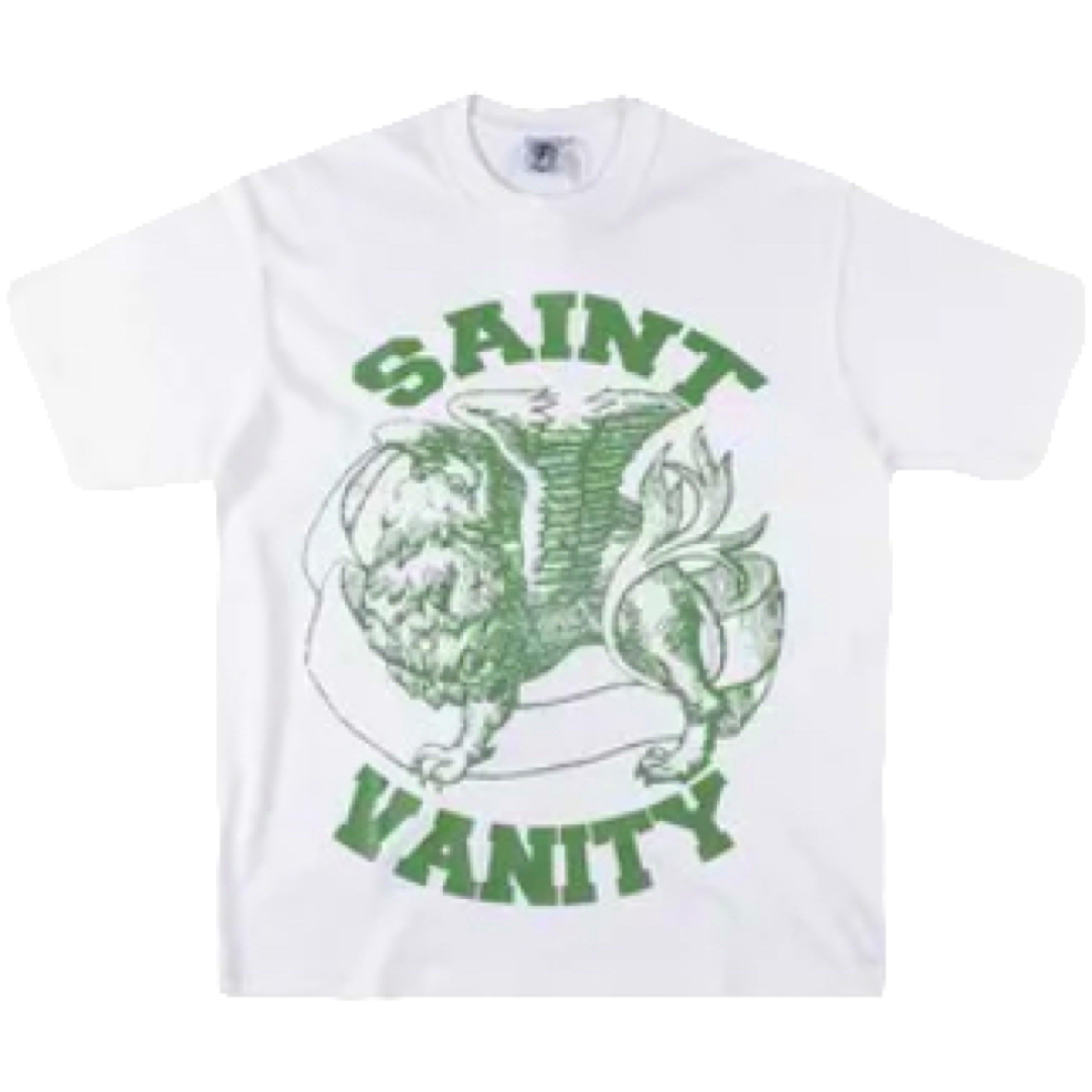 Saint Vanity Griffin Tee (White/Green)