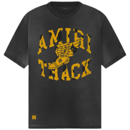 Amiri Track Tee (Grey)