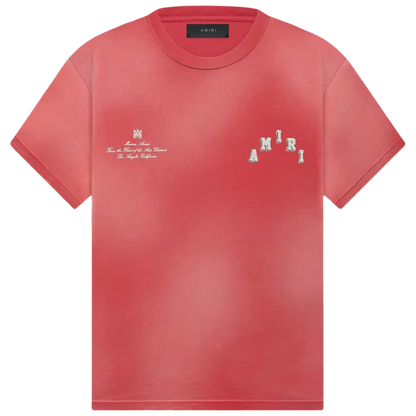 Amiri Collegiate Tee (Red)