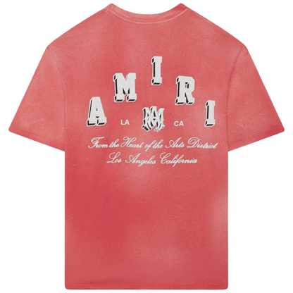 Amiri Collegiate Tee (Red)