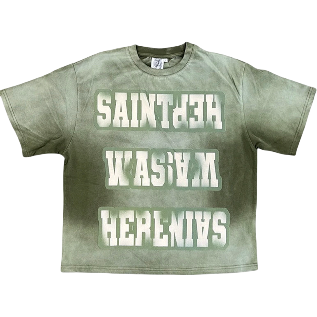 Saint Vanity Was Here Tee (Green)