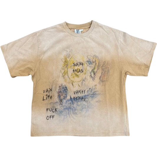 Saint Vanity F*ck Off Tee (Faded Tan)
