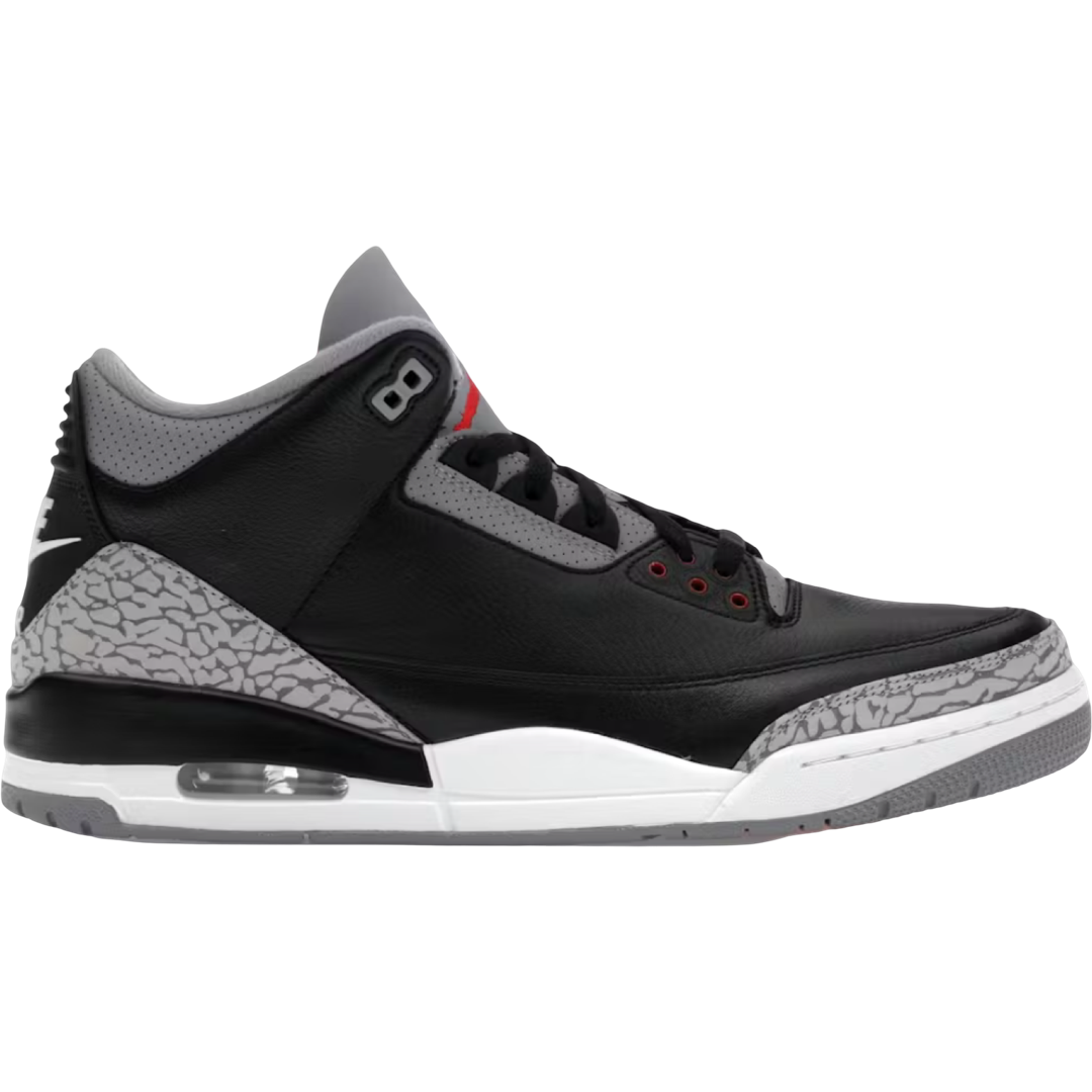 Jordan 3 Retro "Reimagined Black Cement" (2024)