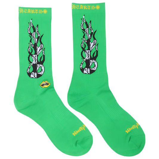 Chrome Hearts Matty Boy Socks "Green"