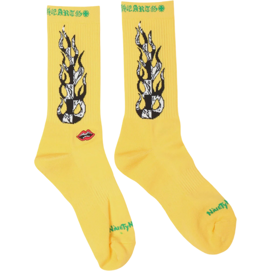 Chrome Hearts Socks "Yellow"